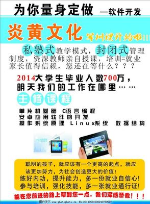 软件开发 单页图片中的计算机编程世界